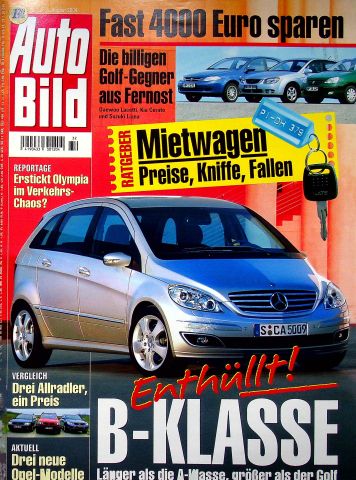 Deckblatt Auto Bild (32/2004)
